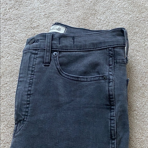 Madewell Charcoal Stovepipe Jeans - Picture 7 of 7